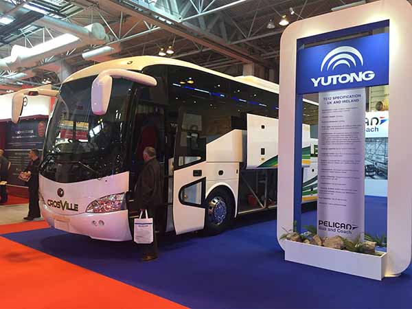 Yutong attends the COACH & BUS LIVE in UK