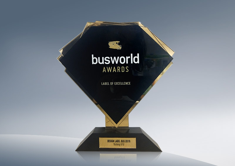 Busworld Awards 2019 </br> Design Label Bus 2019 </br>  Yutong U12
