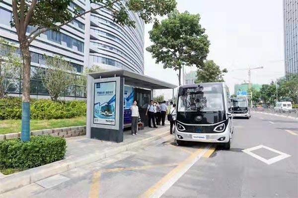 Mileage of Yutong autonomous buses reaches 10,000km on the public road