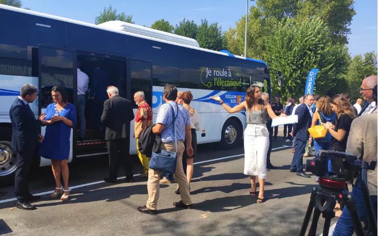 Europes First Pure Electric Intercity Line Opened, Yutong Pure Electric Bus Entering Provence