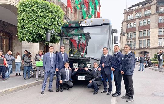 63 Yutong Dual-Source Trolleybuses Enter Mexico across the Ocean!