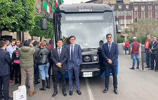 63 Yutong Dual-Source Trolleybuses Enter Mexico across the Ocean!
