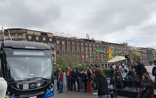 63 Yutong Dual-Source Trolleybuses Enter Mexico across the Ocean!