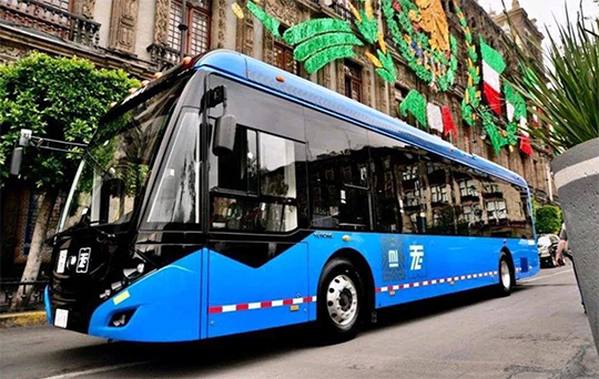 63 Yutong Dual-Source Trolleybuses Enter Mexico across the Ocean!