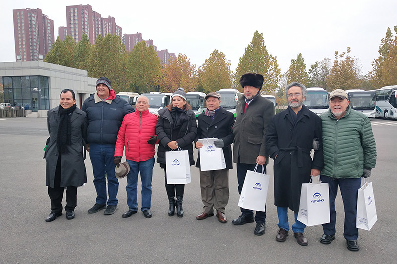 Mexican media delegation visits Yutong