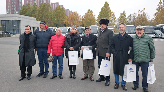 Mexican media delegation visits Yutong