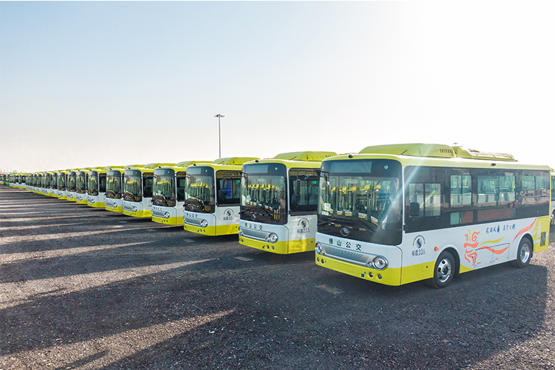 100 Yutong full electric buses delivered to Guangdong