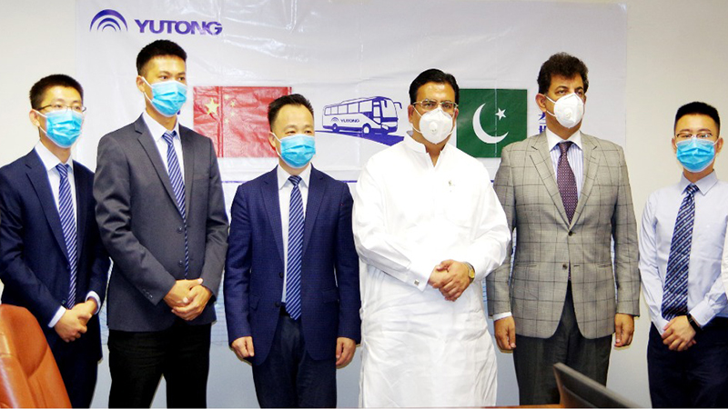 China Yutong Assists Asian Neighbors and Helps Pakistan Fight Epidemic in Public Transport