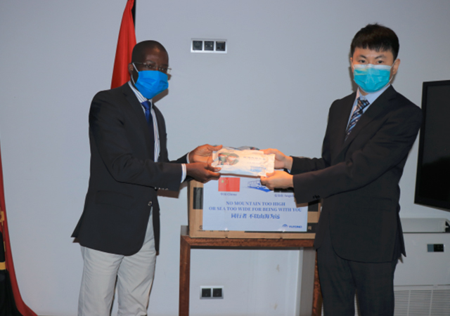 Yutong’s mask donation to Angola highly praised by their Minister of Transport