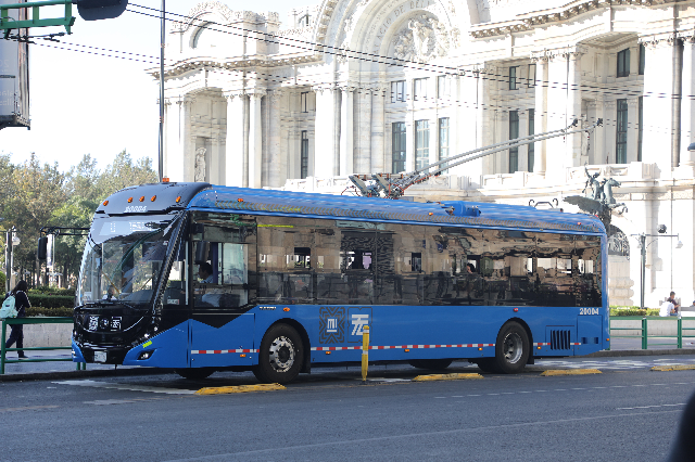 Create a new era of double source trolleybus market in America！130 Yutong buses to be shipped to Mexico