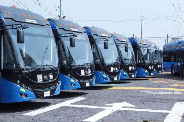 Create a new era of double source trolleybus market in America！130 Yutong buses to be shipped to Mexico