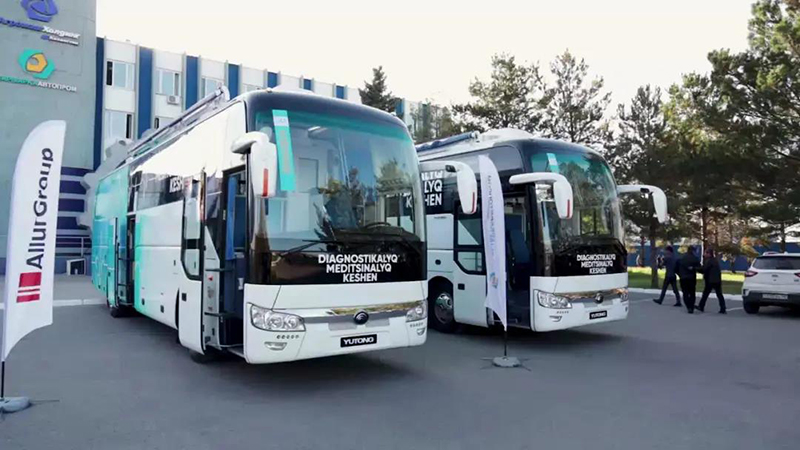 Largest Delivery Globally! 100 Yutong Physical Examination Vehicles Arrive in Kazakhstan to Fight COVID-19