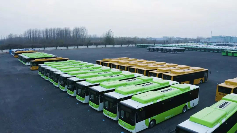 Brand New Beginning! 55 Yutong E12 Exported to Denmark, Market Shares Exceed 60%!