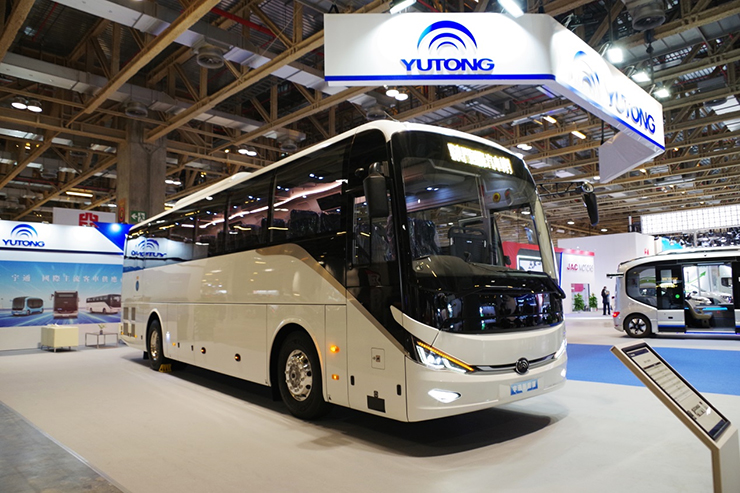 Yutong New Energy Bus Linked with Intelligent Networks Debuts at 2021 China (Macao) International Automobile Exposition