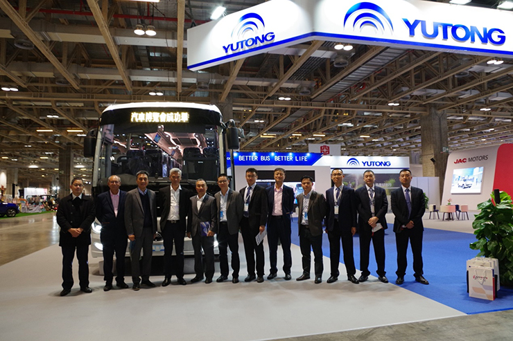 Yutong New Energy Bus Linked with Intelligent Networks Debuts at 2021 China (Macao) International Automobile Exposition