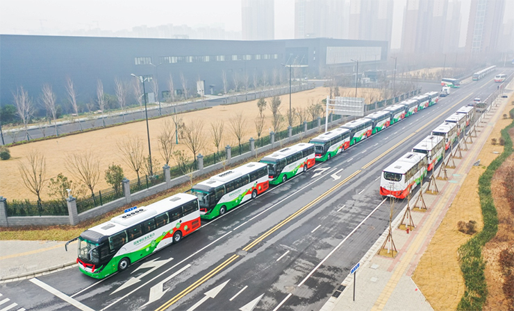 100 Yutong Hydrogen Fuel Cell Buses Have Been Delivered to Beijing Successively, Facilitating Green travel