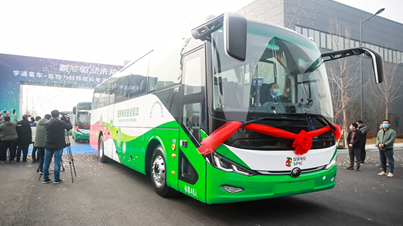 100 Yutong Hydrogen Fuel Cell Buses Have Been Delivered to Beijing Successively, Facilitating Green travel