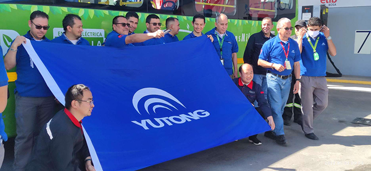 Yutong New Energy Safety Service Month Activities for Colombia ETIB