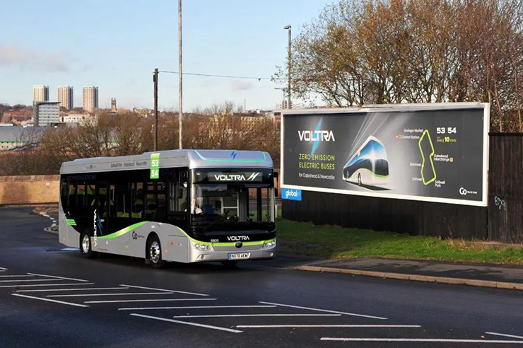 Yutong Ranks First in Sales of Battery Electric Buses in Europe