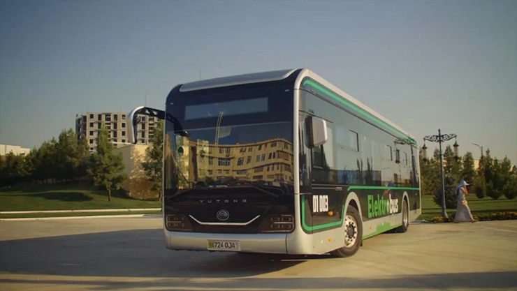 800 buses! First batch to be sent to Uzbekistan