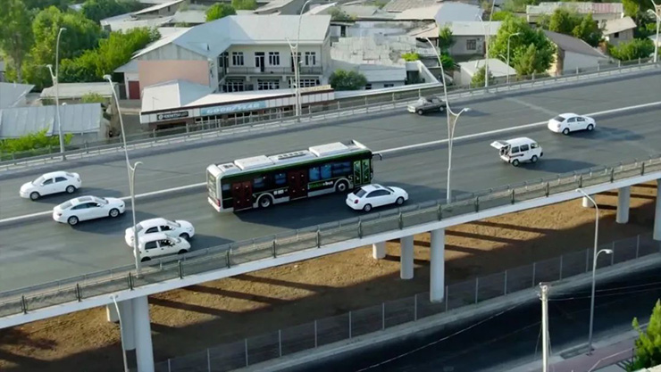 800 buses! First batch to be sent to Uzbekistan