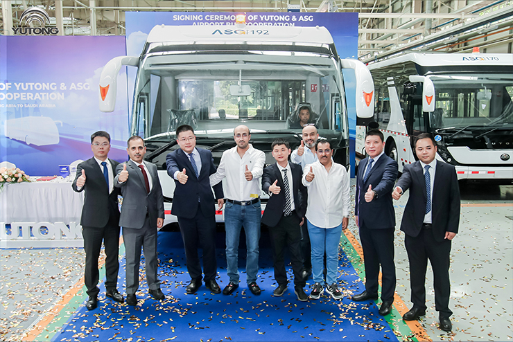 87 Yutong apron buses to Saudi Arabia