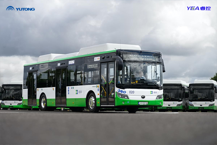 Yutong E12 battery electric bus unveils in BIALYSTOK, Poland