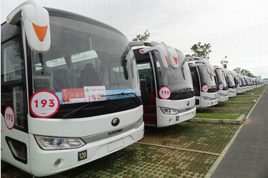 170 Yutong full electric buses serve Guangdong Provincial Sports Meeting