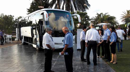 Yutong Euro VI buses exhibited in Israel