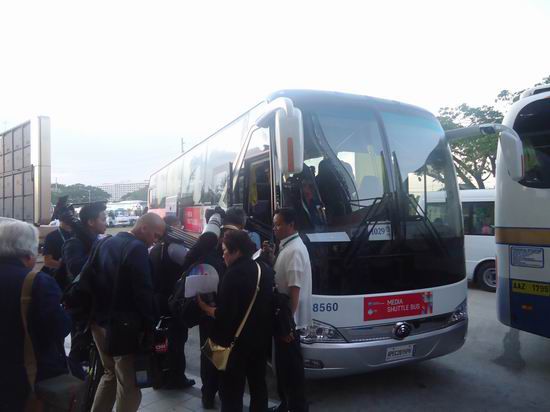 27 Yutong coaches serve APEC Philippines 2015