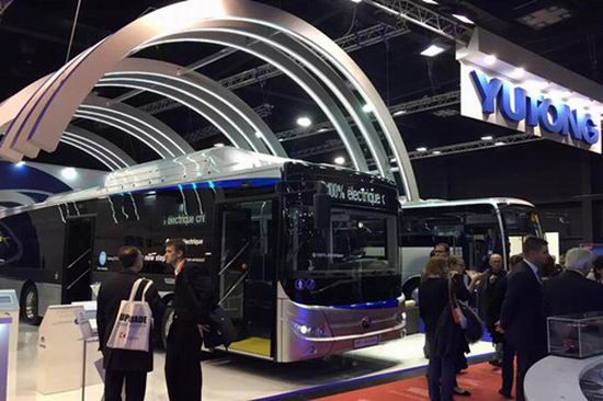 Yutong leads Chinas new energy bus on the global stage