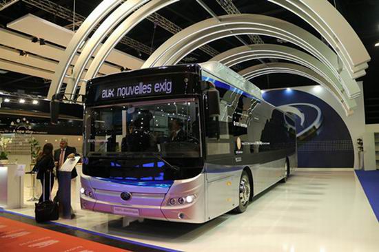 Yutong leads Chinas new energy bus on the global stage