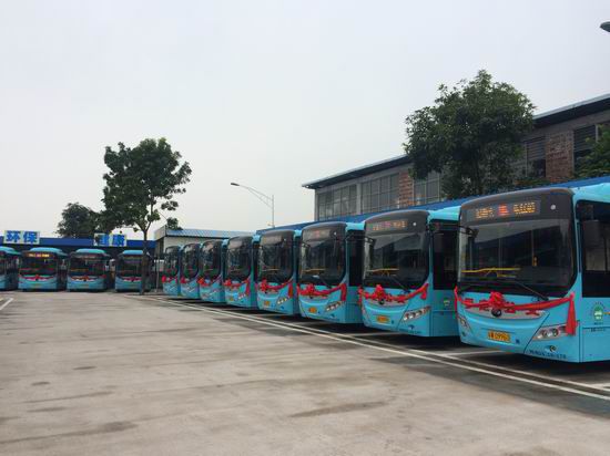 Sales of Yutong new energy buses grew by 176.1% in 2015