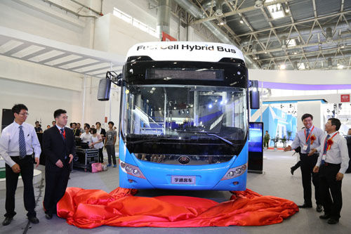 Yutong shines at China Transpo 2016