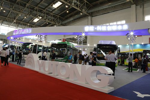 Yutong shines at China Transpo 2016