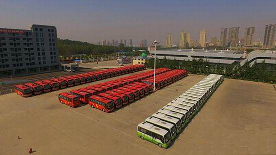 Yutong delivered 26,856 new energy buses in 2016