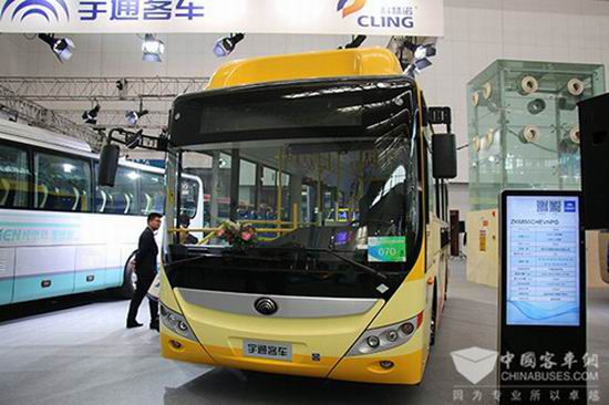 Yutong attends Tianjin International Bus Exhibition