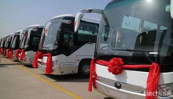 40 units Yutong coaches delivered to Dunhuang for operation