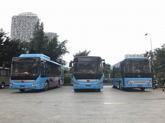 48 Yutong new energy buses serve in Dali city