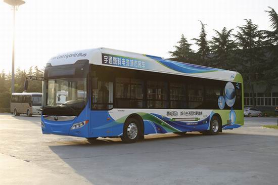 Yutong hydrogen fuel cell buses win the bid in a UN project