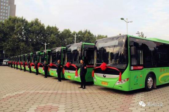 200 Yutong full electric buses to run in Luohe city