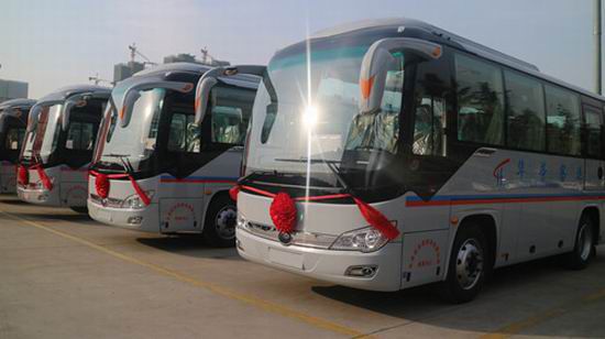 66 units of Yutong coaches delivered to Tianjin