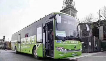 Yutong full electric bus runs in France