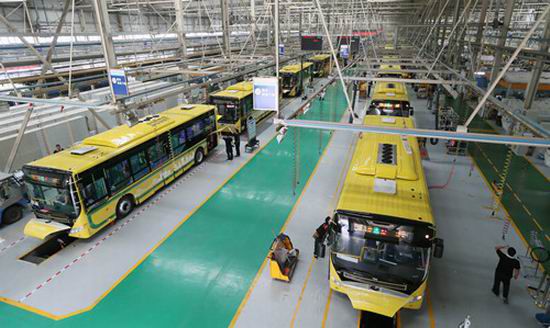 600 Yutong full electric city buses delivered to Harbin successively