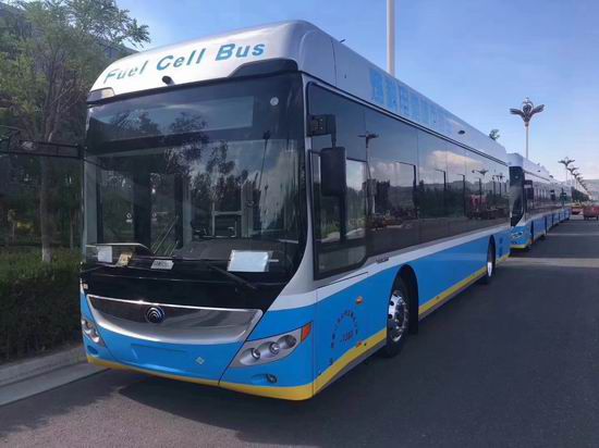 25 Yutong fuel cell buses delivered to Zhangjiakou to boost the green Winter Olympics