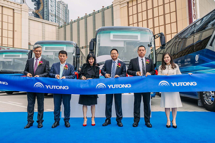 Yutong opens a new era of green mobility in Macau