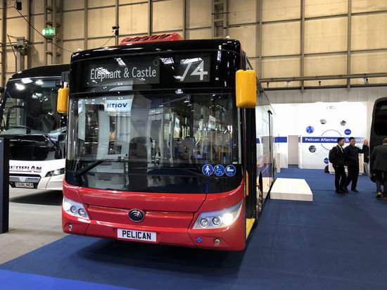 Yutong shines at Euro Bus Expo 2018 held in Birmingham