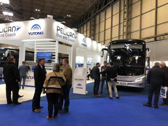 Yutong shines at Euro Bus Expo 2018 held in Birmingham