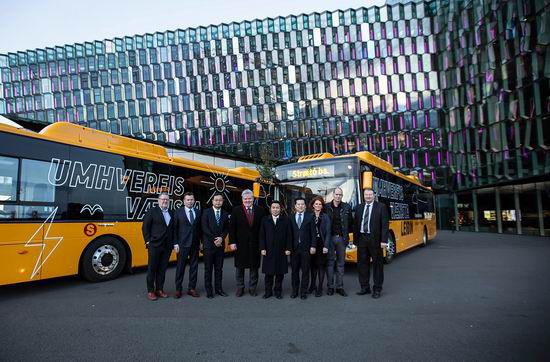 Yutong opens a new era of green transport in Iceland