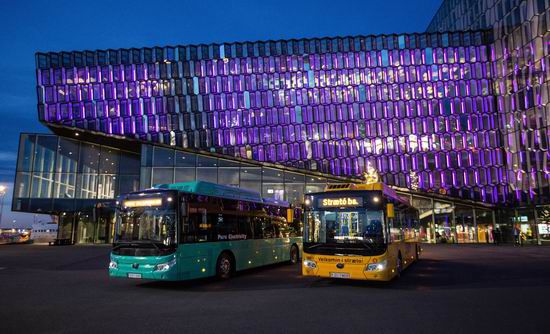 Yutong opens a new era of green transport in Iceland